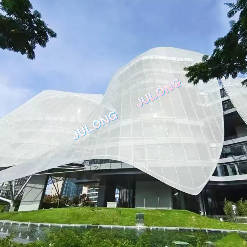 400G PVC Mesh tkanina pro vnější dekoraci budov